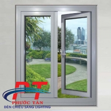 Cửa sổ nhôm Xingfa Quảng Đông 2 Cánh Mở