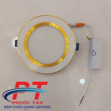Đèn Lon TLC 9W viền vàng