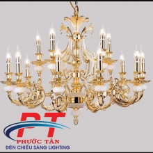Đèn chùm đồng PTDC1254-15