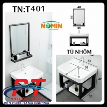 Tủ lavabo nhôm 401