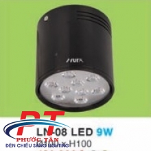 Đèn bơ 9W vỏ đen AST(D100xH100) (cái)