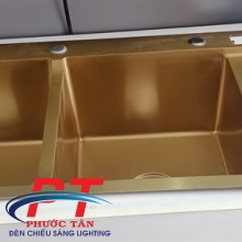 Chậu rửa chén 10048 G nano vàng