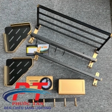Bộ phụ kiện 6 món vàng nhôm