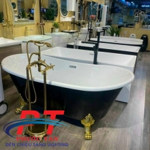 Sen đứng 2 chân vàng bóng DV01 