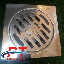 Phễu sàn đúc 15x15x90 INOX 304 bóng