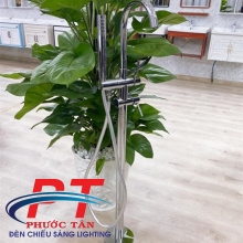 Bộ sen đứng bồn tắm tròn bóng (bộ)