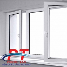 Cửa Sổ Nhôm Việt Pháp 3 Cánh ( 2 Cánh Sống 1 Cánh Chết )