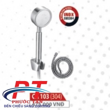 Tay sen nước nhuyễn + Dây sen inox 304