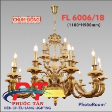 Đèn chùm đồng PTDC6006-18