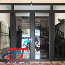 Cửa Nhôm Xingfa Quảng Đông Màu Ghi