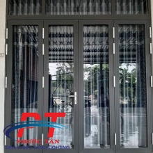 Cửa Đi Nhôm 4 Cánh Sống PMA