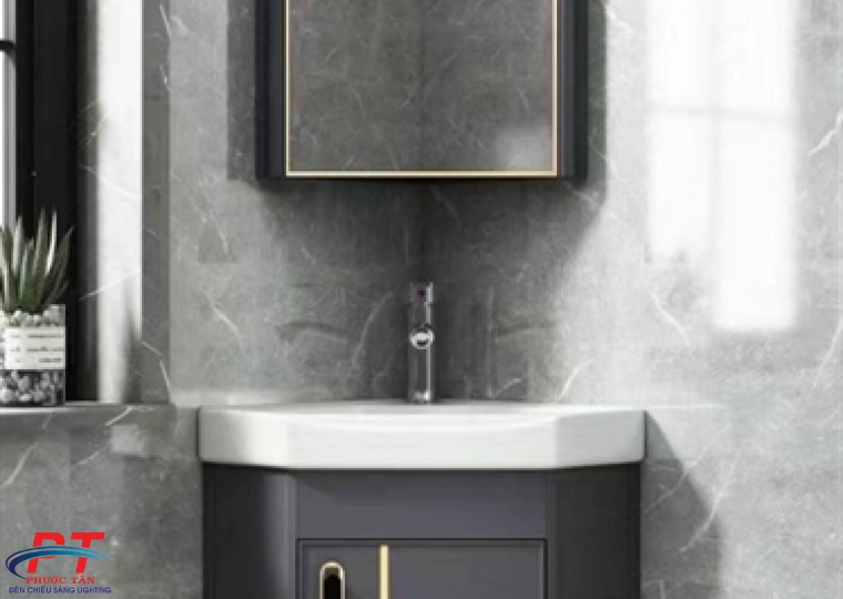 Tủ lavabo góc TL008G