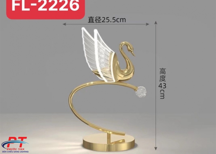 Đèn bàn thiên nga PTDB2226