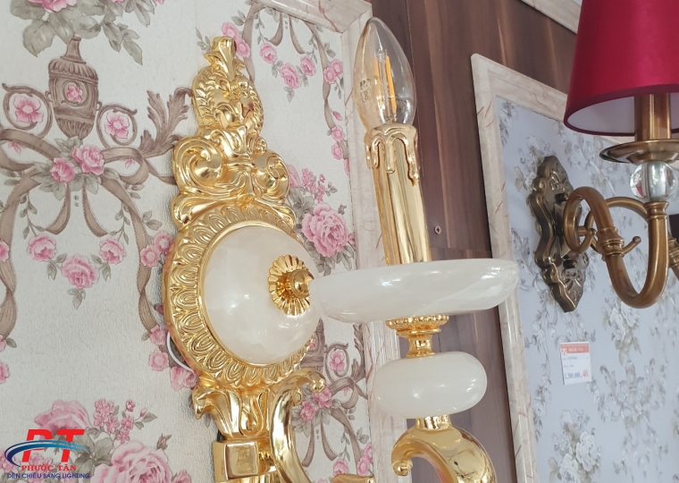 Đèn Tường Mạ Vàng 9290-1