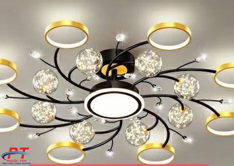 Đèn chùm sát trần PTDC622-16